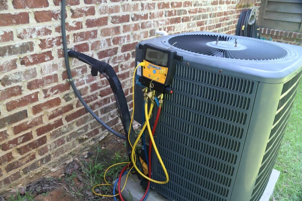 Outside HVAC
