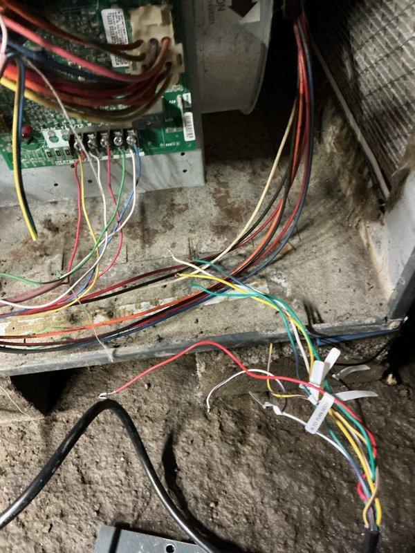 Garrett, IN - Completed air conditioning startup and system check on unit installed in November 2025 that was previously left with outdoor disconnect off due to cold weather preventing proper refrigerant charge verification. Verified cooling circuit wiring, activated outdoor disconnect, performed startup procedures, and confirmed system operational with proper refrigerant charge levels.